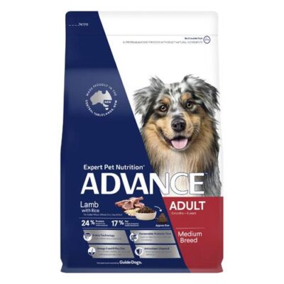 Advance Lamb With Rice Medium Breed Adult Dog Dry Food  3 Kg
