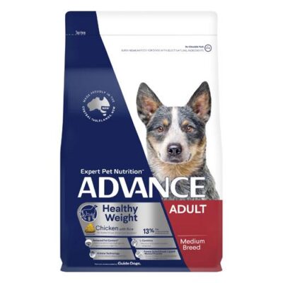 Advance Healthy Weight Adult Medium Breed Dog Dry Food (Chicken & Rice)  13 Kg