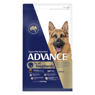 Advance Turkey & Rice All Adult Shepherds Dog Dry Food  13 Kg