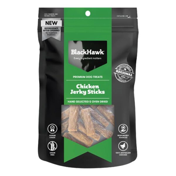 Black Hawk Dog Chicken Jerky Sticks  100 Gm