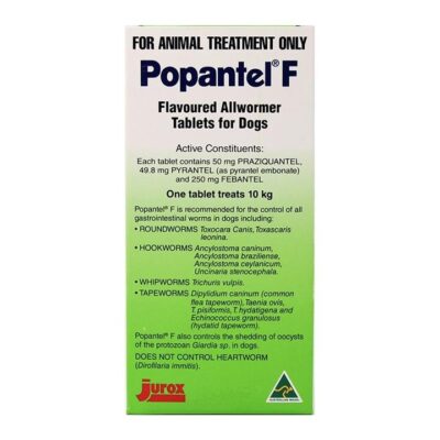 Popantel F Allwormer For Dogs (10 Kg) 4 Tablets