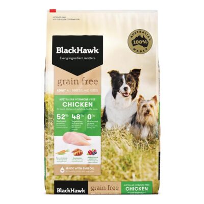 Black Hawk Dog Large Breed Grain Free Chicken  15 Kg