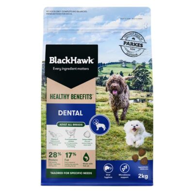 Black Hawk Healthy Benefits Dental Dog Dry Food  2 Kg