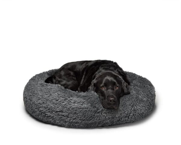 Best Australian Made Calming Dog Bed | Grey | Medium 100 cm | Fur King Aussie