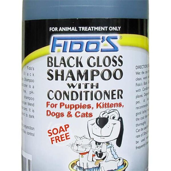Fido'S Black Gloss Shampoo 1L