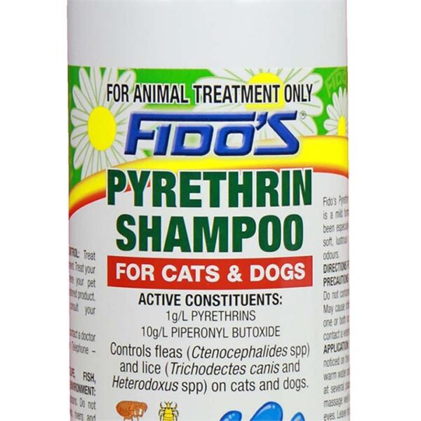 Fido'S Pyrethrin Shampoo 500Ml