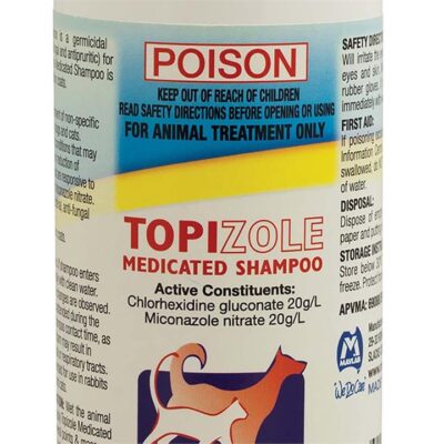 Fido's Topizole Medicated Shampoo 500Ml