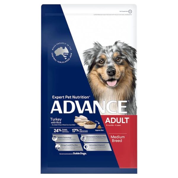 Advance Adult Dog Medium Breed - Turkey - 15kg