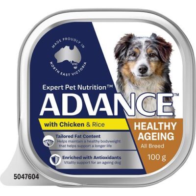 Advance Dog Adult Healthy Chic Ric 100G 12Pk(1431)(Om12)