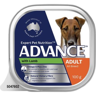 Advance Dog Adult Lamb 100G 12Pk(441712) (Om12)