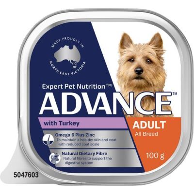 Advance Dog Adult Turkey 100G 12Pk(441713) (Om12)