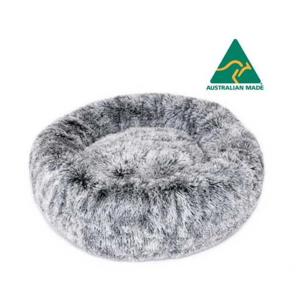 Curl Up Cloud Calming Dog Bed Dove Grey Large