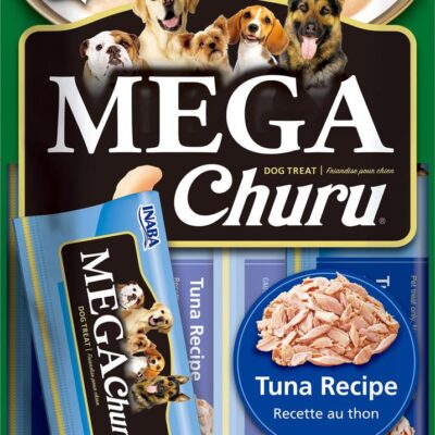 Inaba Dog Mega Churu Puree Tuna 144G 6Pk(Om6)