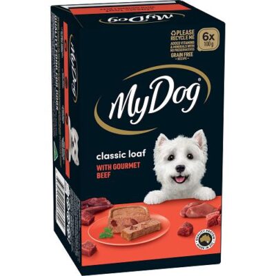 My Dog Wet Gourmet Beef Svms 100G 1X6Pk (212279)