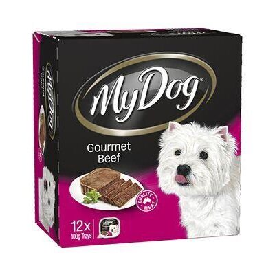 My Dog Wet Gourmet Beef 100G 12Pk(181665) (Om12)