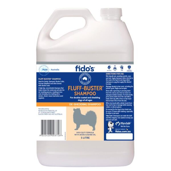 Fidos Fluff Buster Shampoo 5Lt